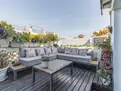 living - Ático de 43m² con 58m² terraza en venta en Poble Sec - gallery thumbnail - 6