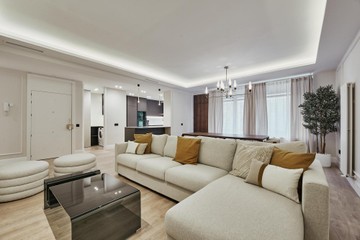 living - Piso de 161m² en venta en Castellana, Madrid - featured