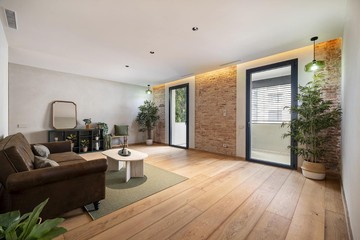 living - Piso de 132m² con 11m² terraza en venta en Eixample Derecho - featured