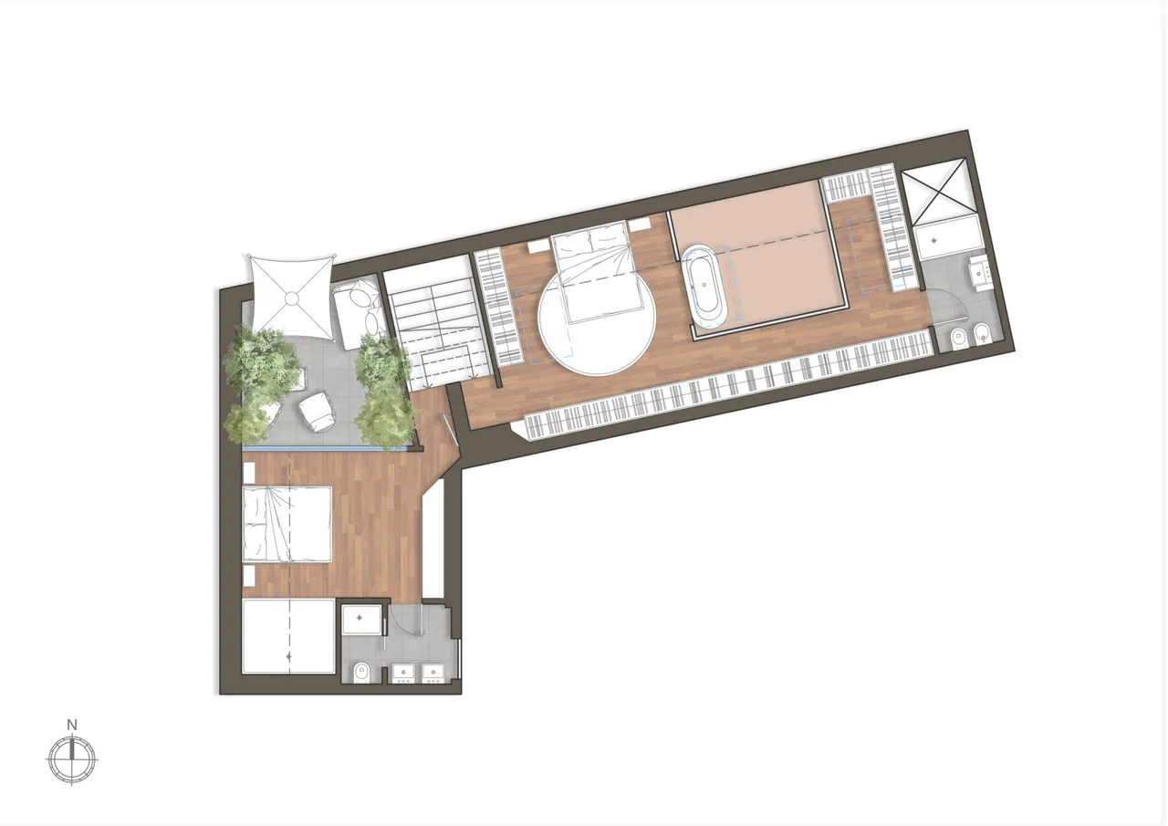living - Cagnola 12 - Living - Dils - Floor Plan - 2
