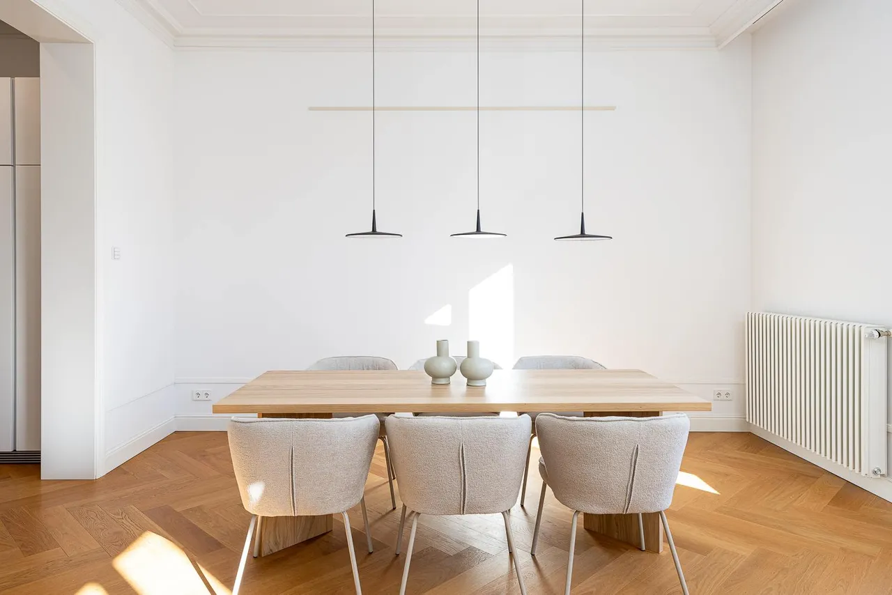 living - Piso de 170m² en alquiler en Eixample Derecho, Barcelona - gallery - 8