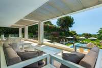 living - Villa de 525 m² en venta en Santa Eulalia, Ibiza - gallery thumbnail - 5