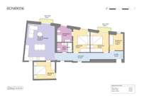 living - 100m² apartment for sale in El Born, Barcelona - Floor Plan thumbnail - 1
