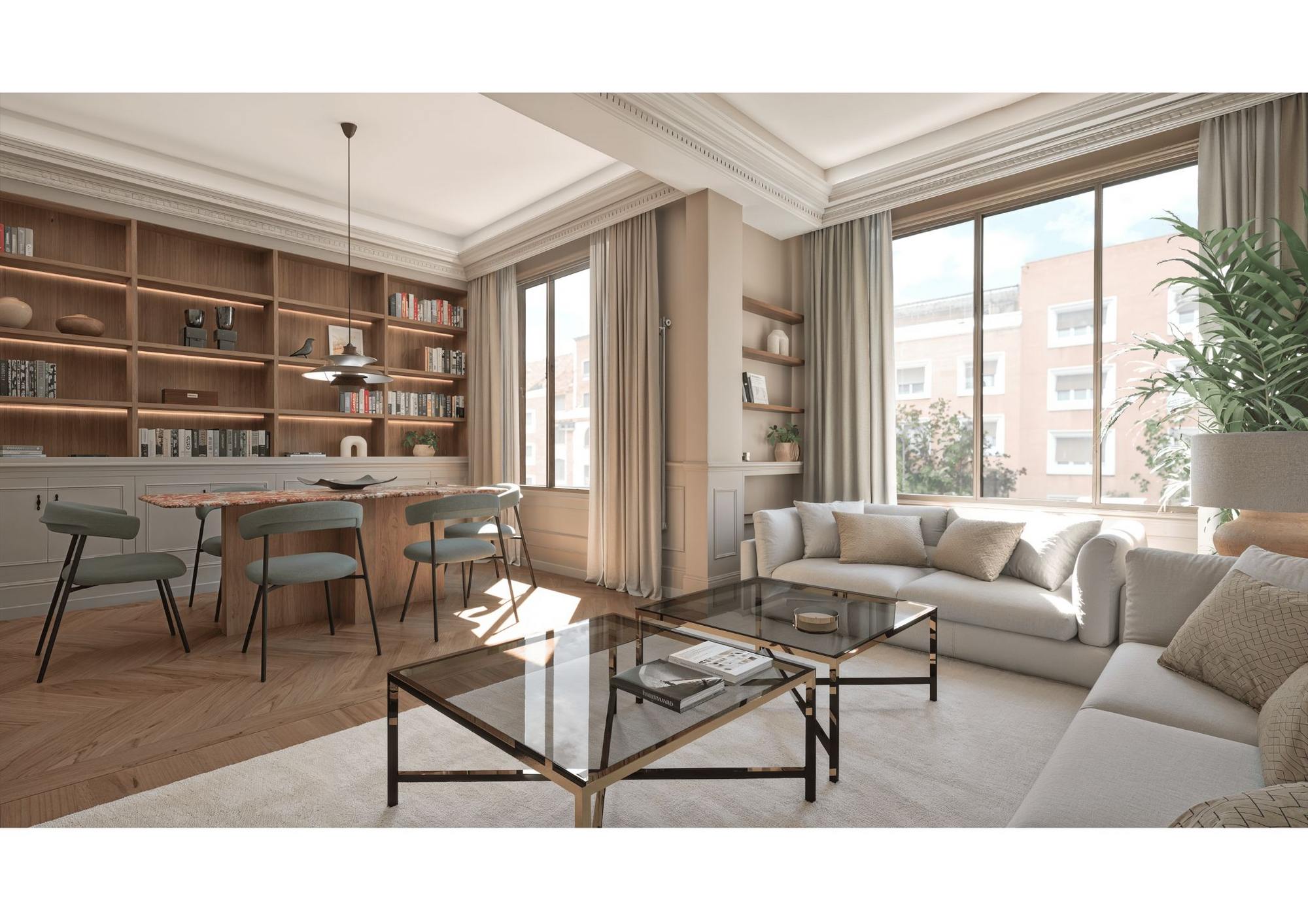 living - 138m² apartment for sale in Ibiza, Madrid - gallery thumbnail - 2
