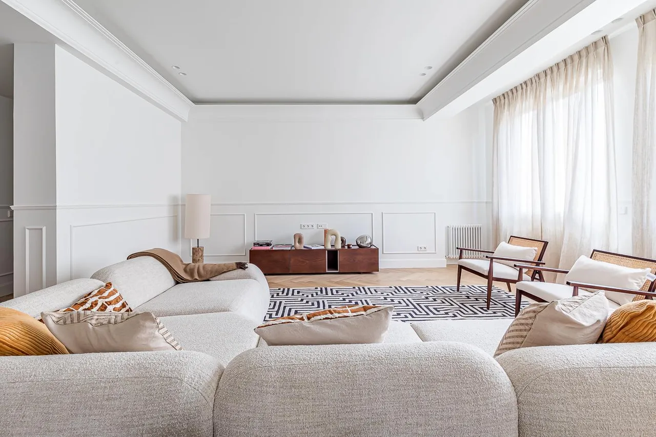 living - 217m² apartment for sale in Goya, Madrid - gallery - 8
