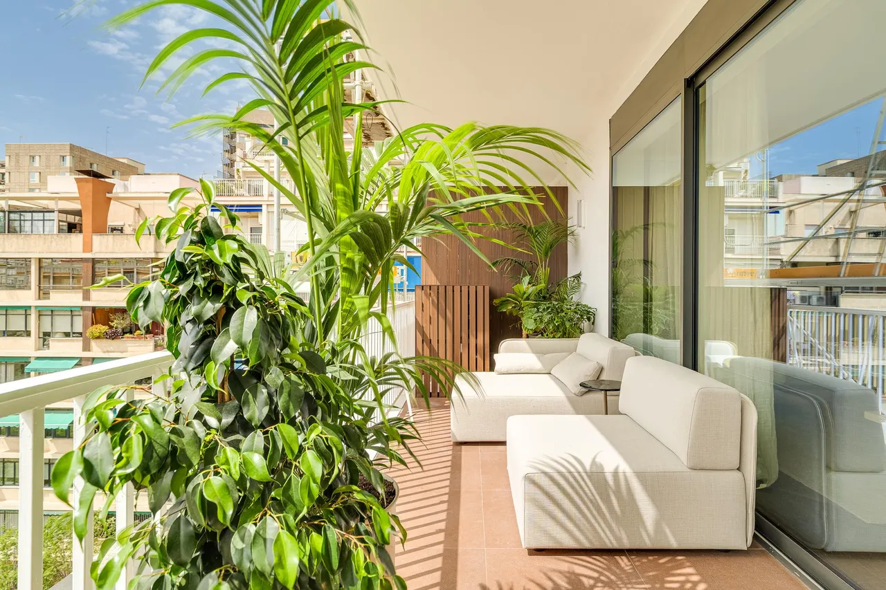 living - 211m² apartment with 17m² terrace for sale in Turó Park - gallery - 6