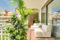 living - Piso de 211m² con 17m² terraza en venta en Turó Park - gallery thumbnail - 6