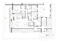 living - 168m² apartment with 40m² terrace for sale in Castellana - Floor Plan thumbnail - 1
