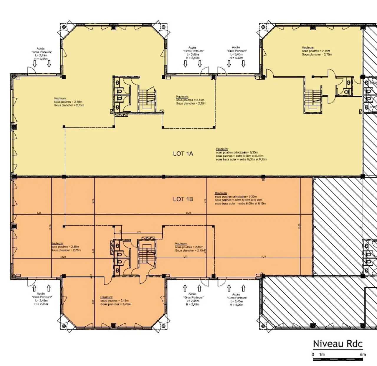logistics - Light Industrial Premises / Offices For Rent - Floor Plan - 1