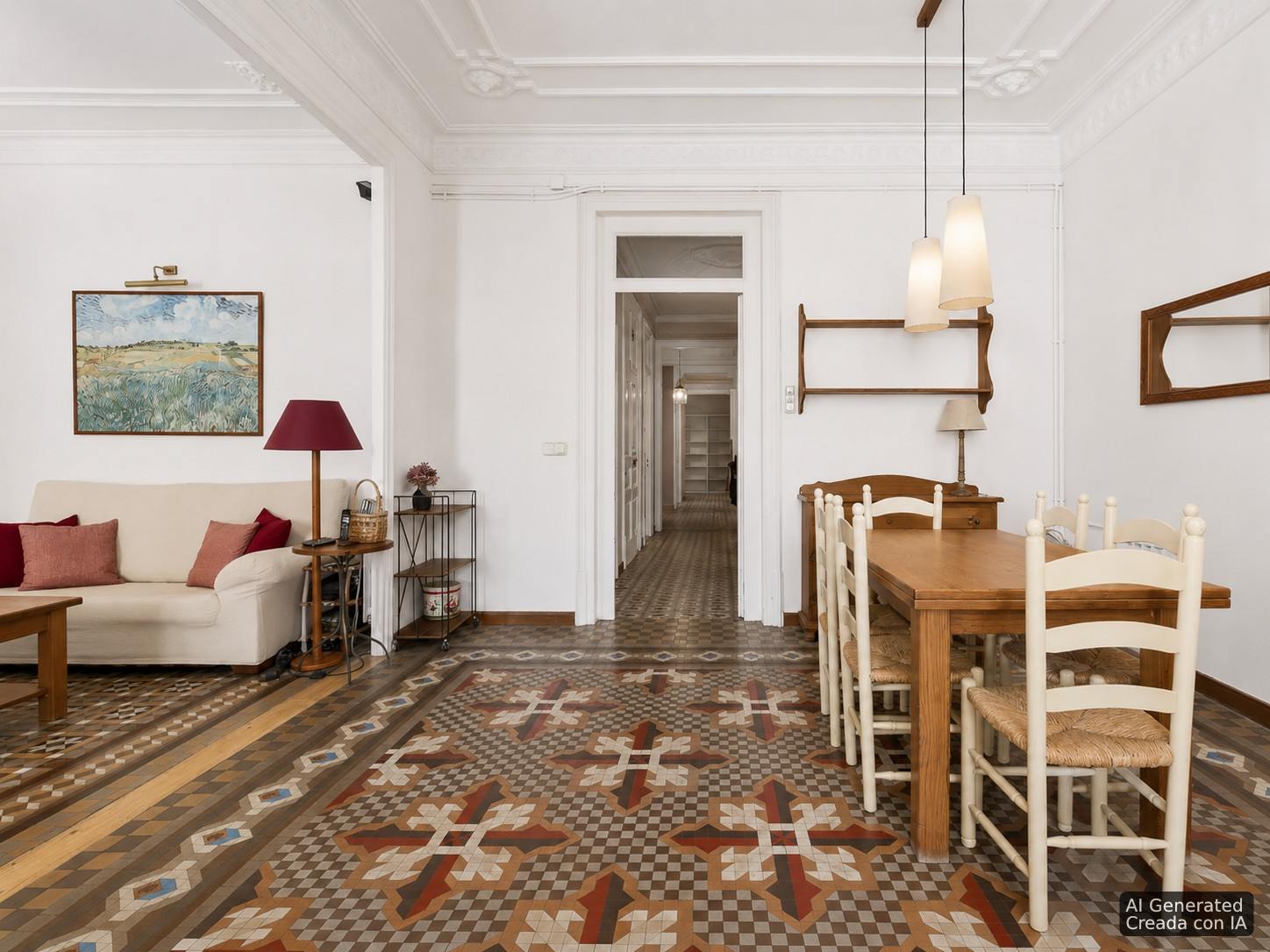 living - Piso de 156m² en venta en Eixample Derecho, Barcelona - gallery thumbnail - 10