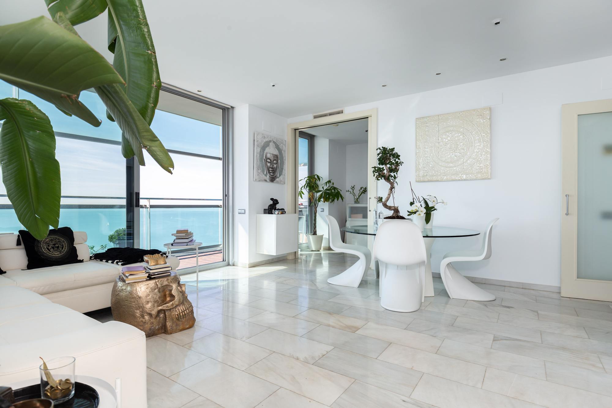 living - 123m² apartment with 63m² terrace for sale in Diagonal Mar - gallery thumbnail - 8