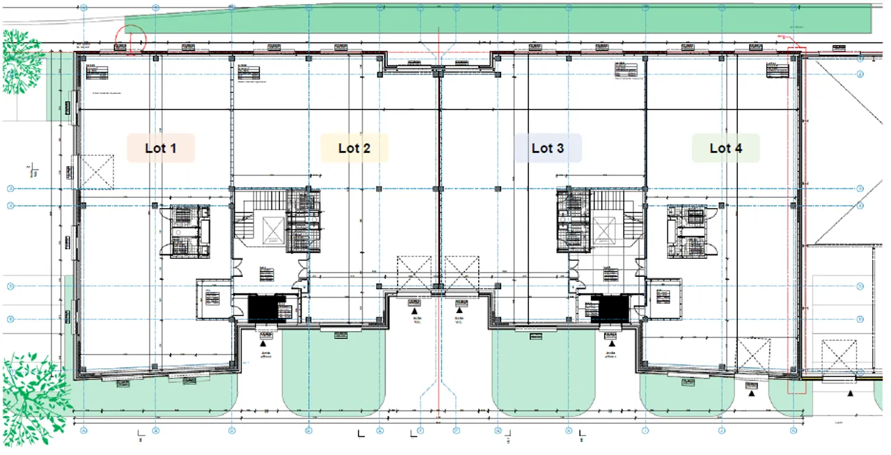 logistics - Activités / Bureaux À Louer - Plan d'étage - 1