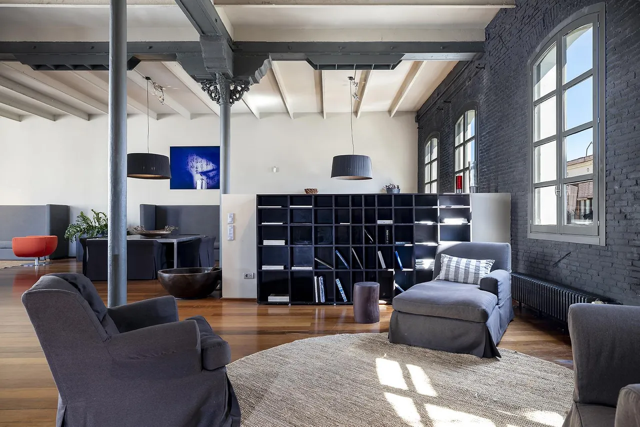 living - 251m² apartment with 13m² terrace for rent in Gótico - gallery - 6