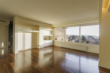 living - Ático de 499m² con 10m² terraza en alquiler en Nueva España - featured