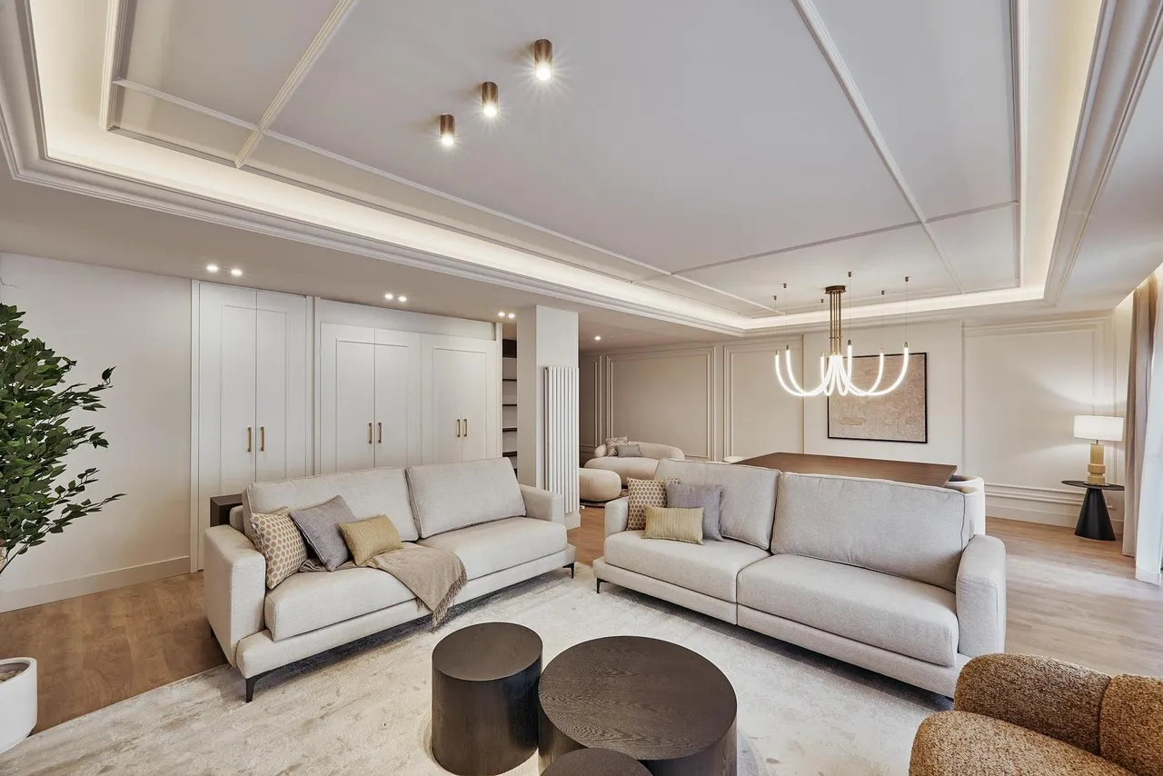 living - Piso de 293m² con 17m² terraza en venta en Castellana - gallery - 5