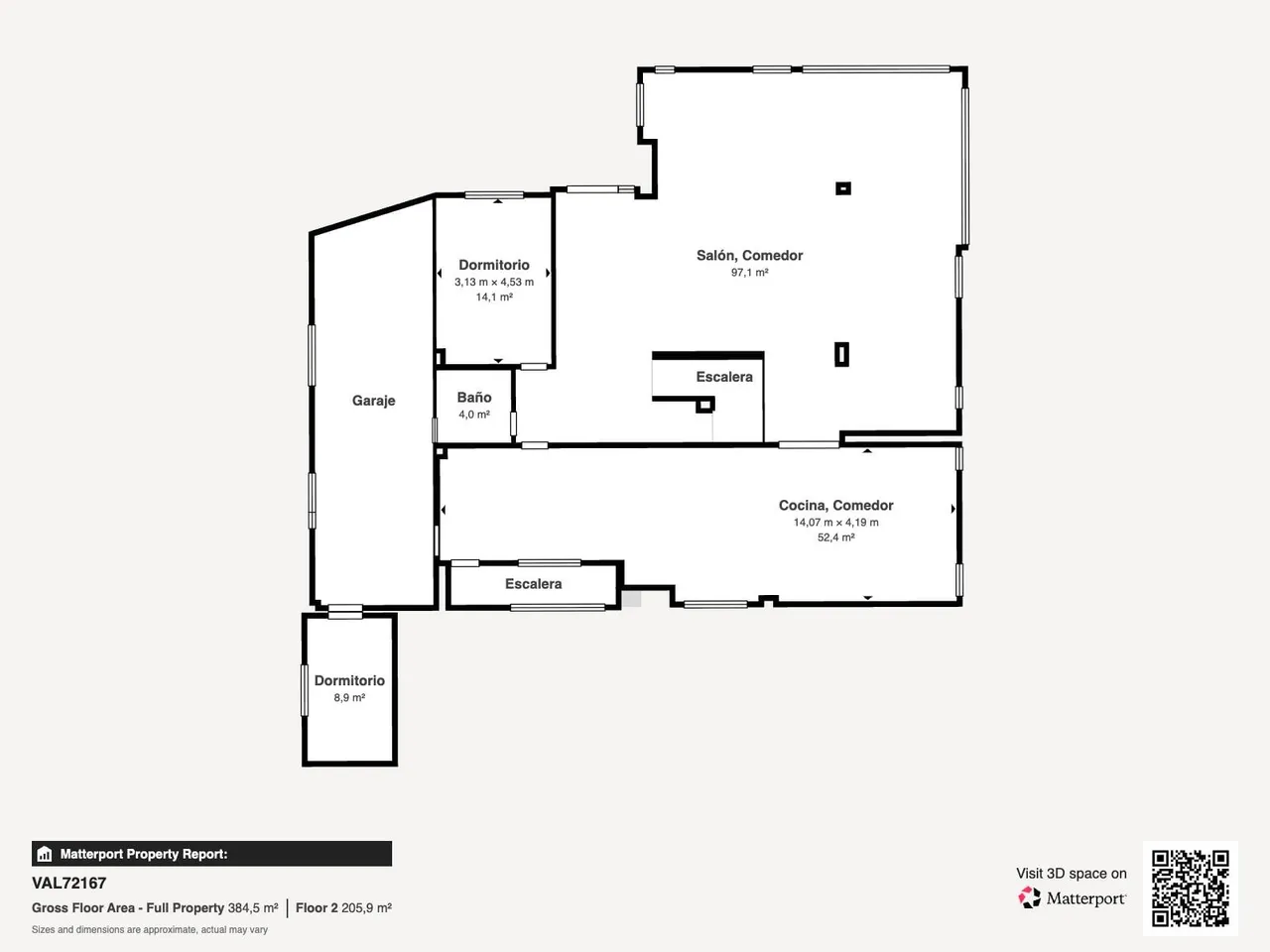 living - 500m² house / villa for rent in Bétera, Valencia - Floor Plan - 2