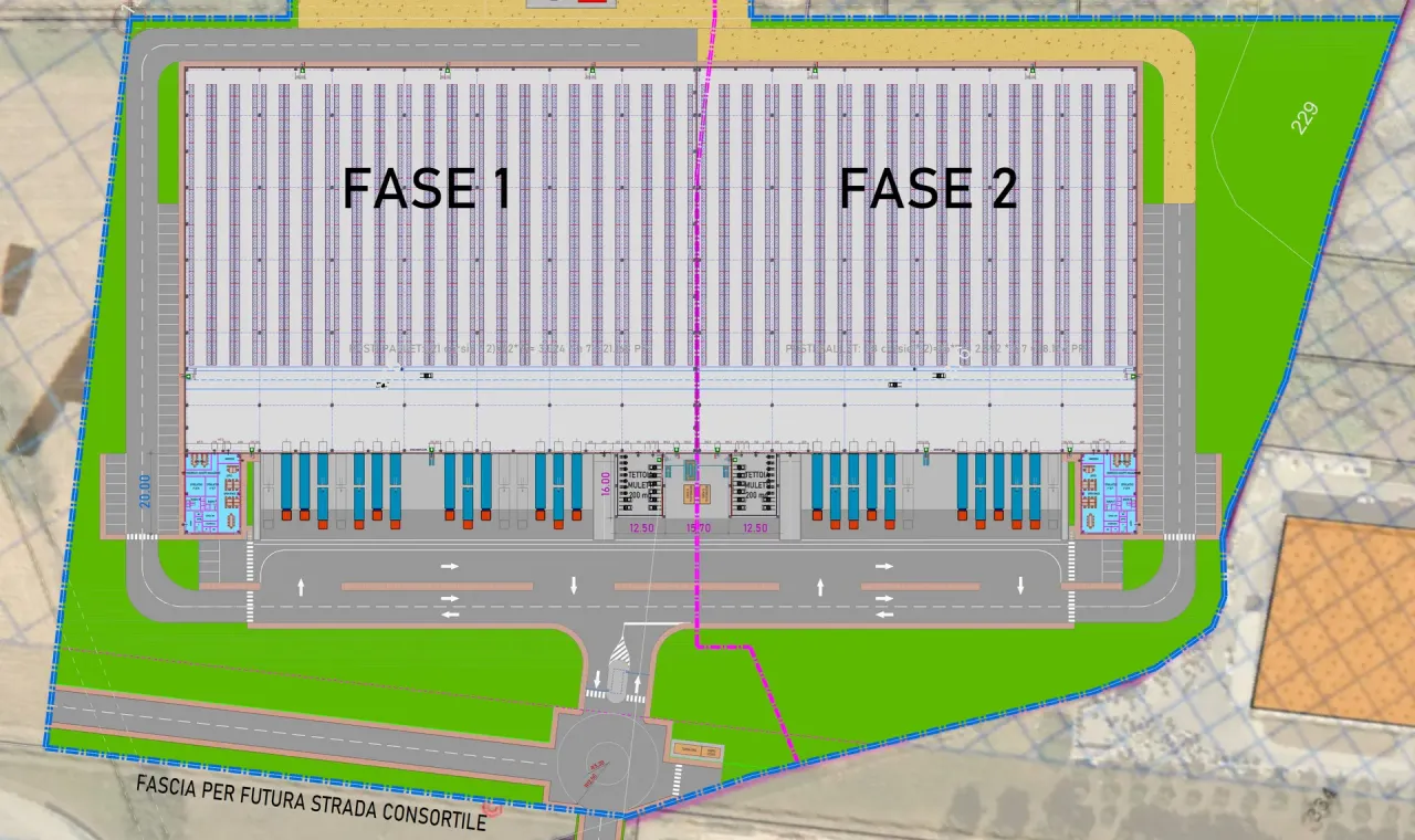 logistics - Roma Sud - Logistica - Dils - Planimetria - 1