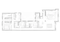 living - Piso de 217m² en venta en Goya, Madrid - Plano del piso thumbnail - 1