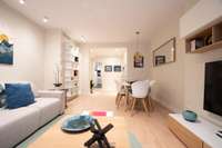 living - 96m² apartment for rent in Lista, Madrid - gallery thumbnail - 6