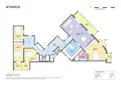 living - 168m² apartment for sale in Eixample Left, Barcelona - Floor Plan thumbnail - 1