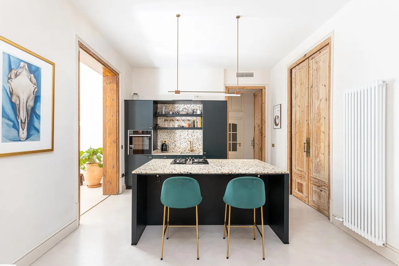 living - Piso de 178m² con 7m² terraza en venta en Gótico, Barcelona - gallery - 5
