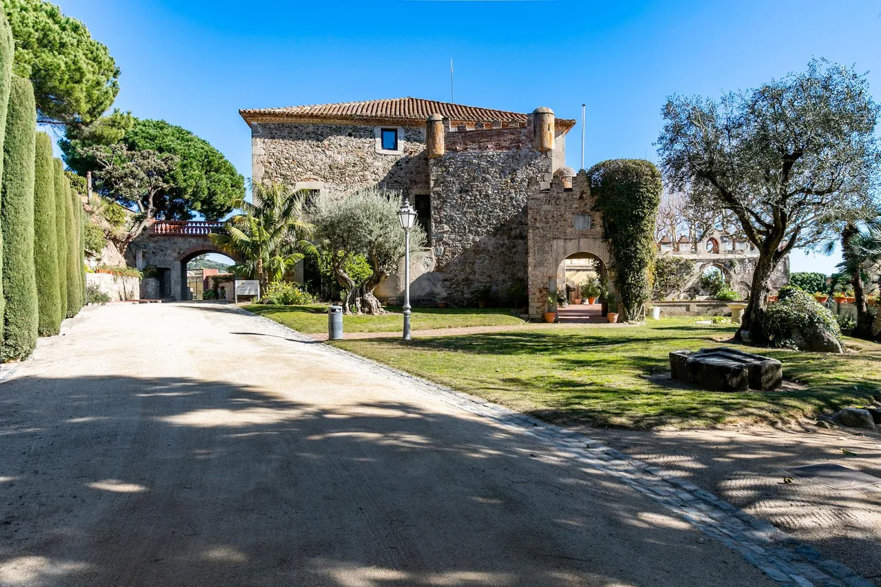 living - Castillo en venta en la costa de Barcelona - gallery - 6