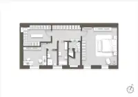 living - Vivaio 6 - Living - Dils - Plan d'étage thumbnail - 1