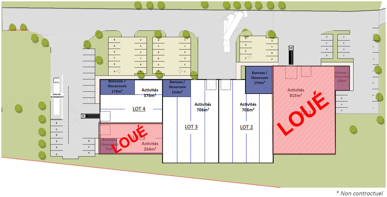 logistics - Light Industrial Premises / Offices For Rent - Verdiepingsplan - 1