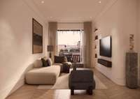 living - Ático de 106m² con 13m² terraza en venta en Goya, Madrid - gallery thumbnail - 1