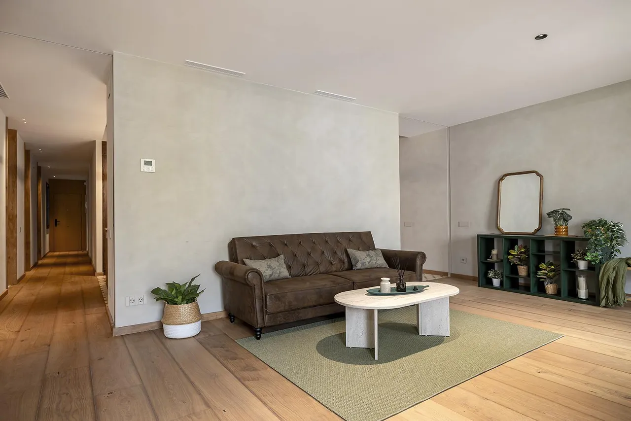 living - Piso de 132m² con 11m² terraza en venta en Eixample Derecho - gallery - 7