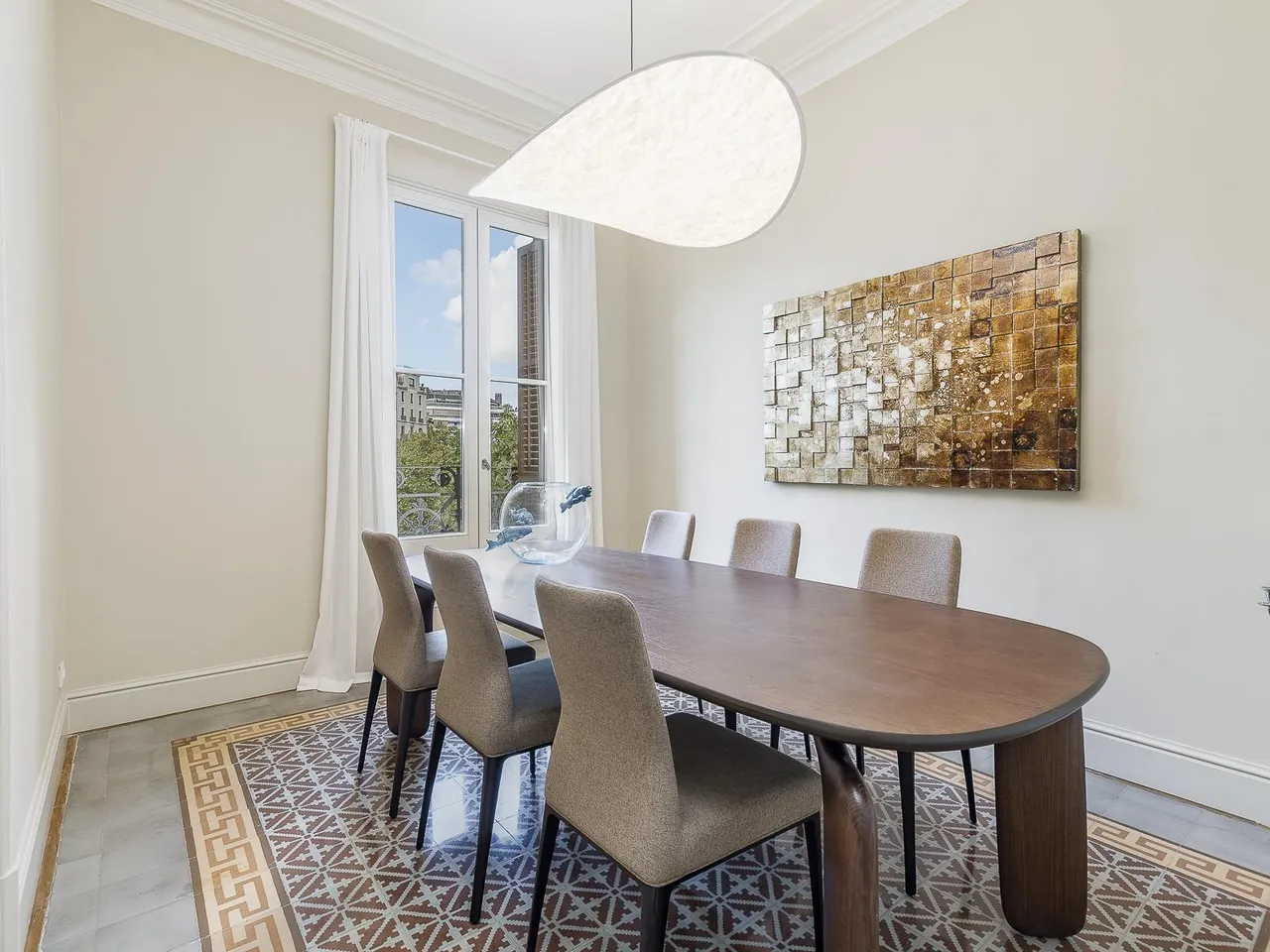 living - Piso de 189m² con 7m² terraza en venta en Eixample Derecho - gallery - 7