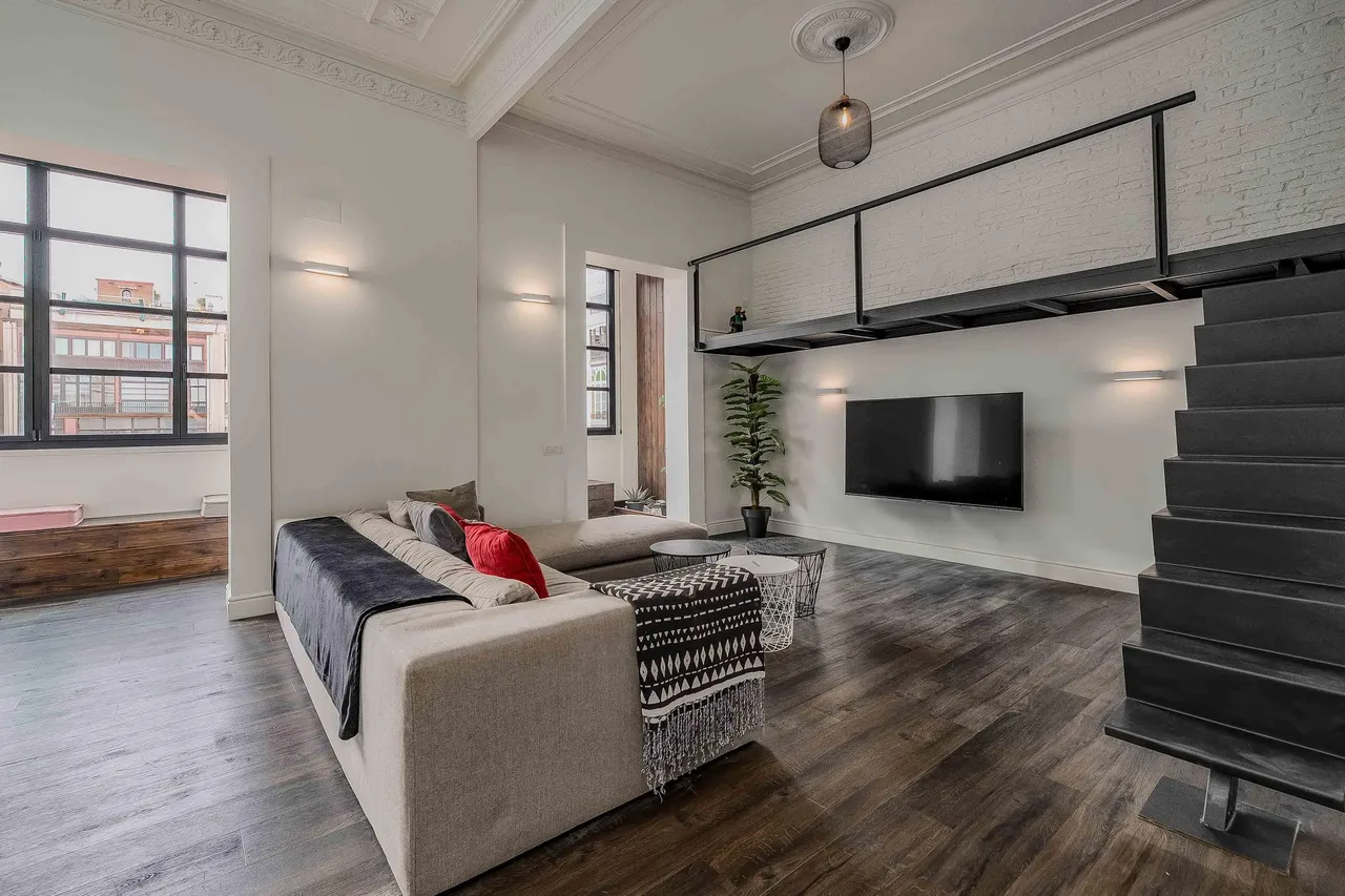living - Piso de 212m² en venta en Eixample Derecho, Barcelona - gallery - 6