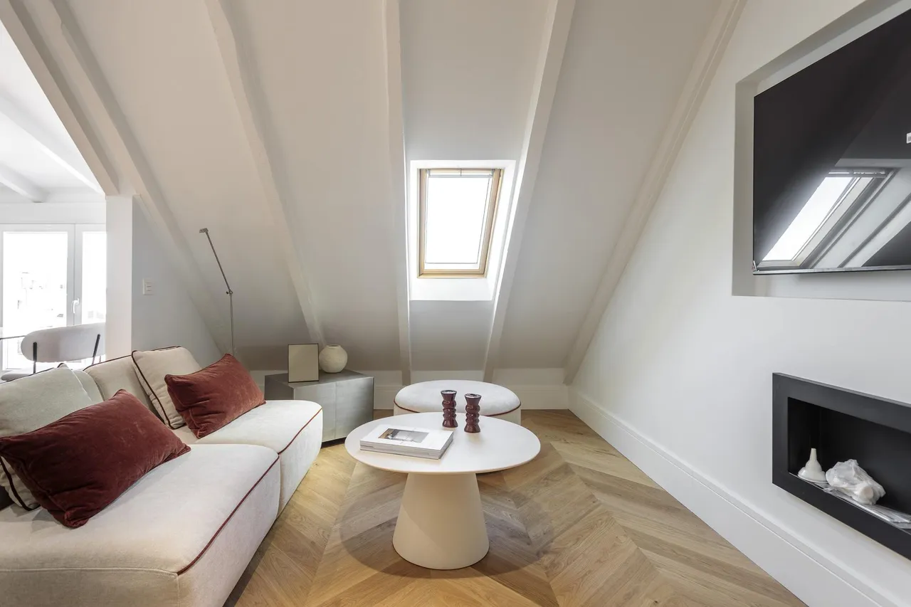 living - 60m² apartment for sale in Castellana, Madrid - gallery - 4