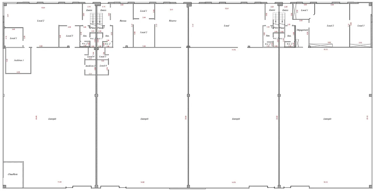 logistics - Local d’activités À Louer - Plan d'étage - 1