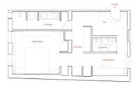 living - Piso de 95m² en venta en Bellas Vistas, Madrid - Plano del piso thumbnail - 1