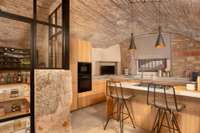 living - 297m² masia with 30m² terrace for sale in Baix Empordà - gallery thumbnail - 8
