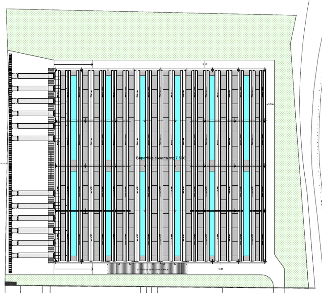 logistics - Trezzo sull'Adda - Building 7 - Logistiek - Dils - Verdiepingsplan - 3