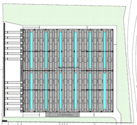 logistics - Trezzo sull'Adda - Building 7 - Logistiek - Dils - Verdiepingsplan thumbnail - 3
