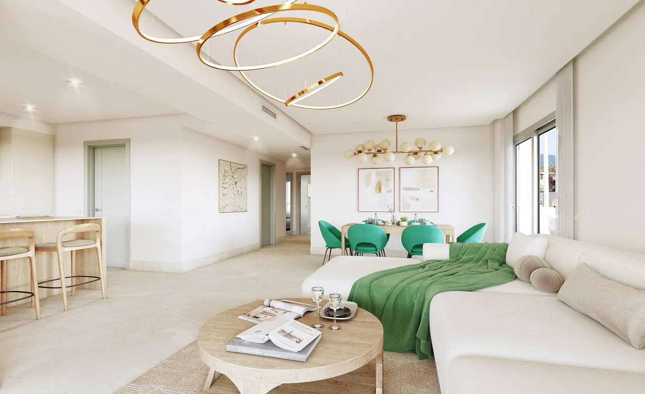 living - Altura 160, A stunning project offering arguably the most breathtaking panoramic views of Marbella. - gallery - 7