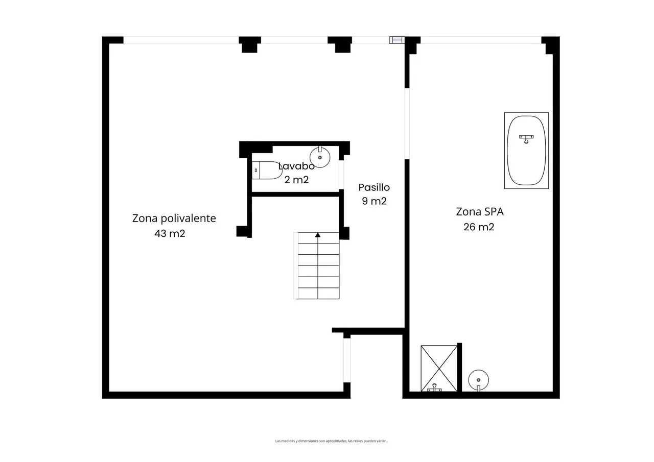 living - Casa / villa de 448m² con 99m² terraza en venta en Levantina - Plano del piso - 5