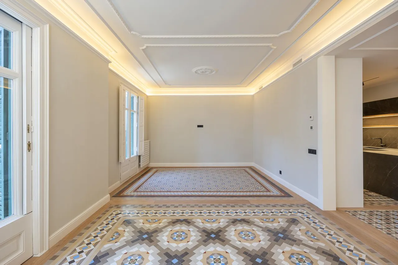 living - Piso de 159m² en venta en Eixample Derecho, Barcelona - gallery - 2