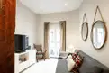 living - 45m² apartment for rent in Cortes / Huertas, Madrid - gallery thumbnail - 1