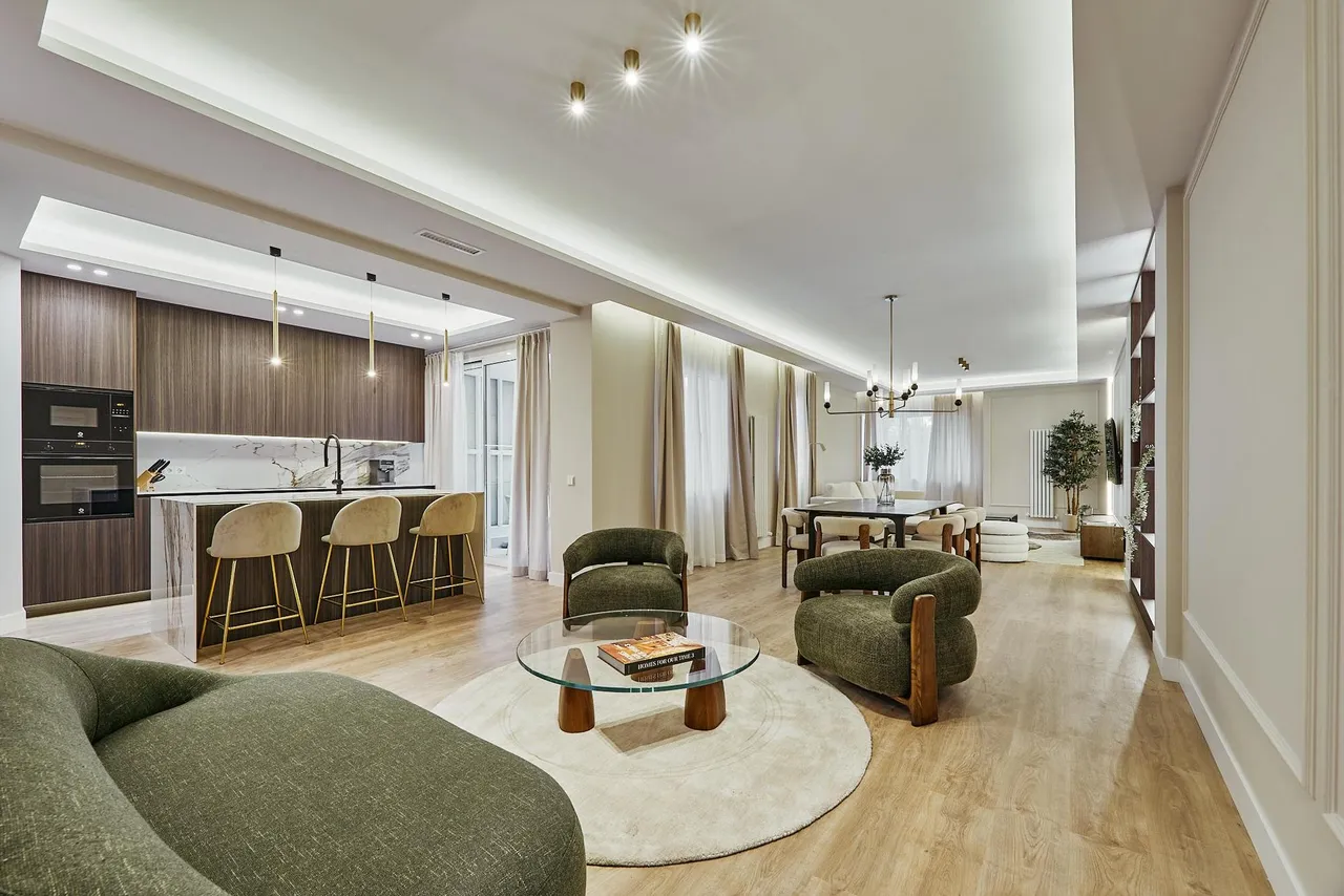 living - Piso de 219m² en venta en Lista, Madrid - gallery - 7