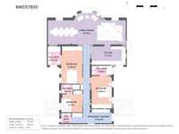 living - 192m² apartment for sale in Castellana, Madrid - Floor Plan thumbnail - 1