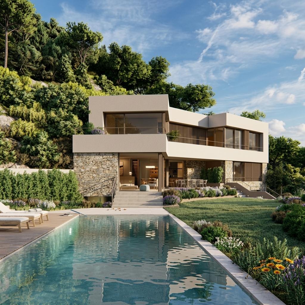 living - 333m² house / villa for sale in Sa Riera, Costa Brava - gallery - 2