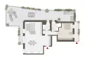 living - Puccini 3/5 - Living - Dils - Verdiepingsplan thumbnail - 1
