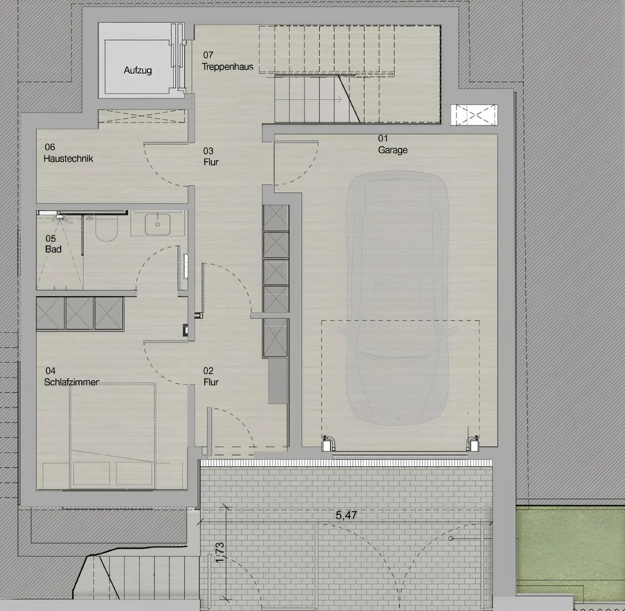 living - 228m² house / villa for sale in Genova, Palma - Floor Plan - 4