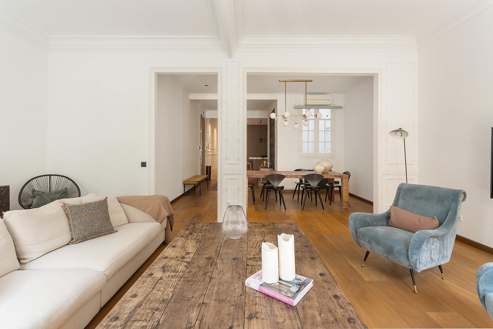 living - 176m² apartment with 6m² terrace for sale in Eixample Left - gallery thumbnail - 6