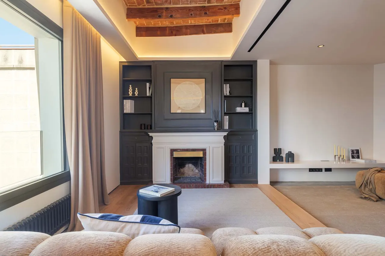 living - Piso de 224m² con 19m² terraza en venta en Sant Gervasi - Galvany - gallery - 5
