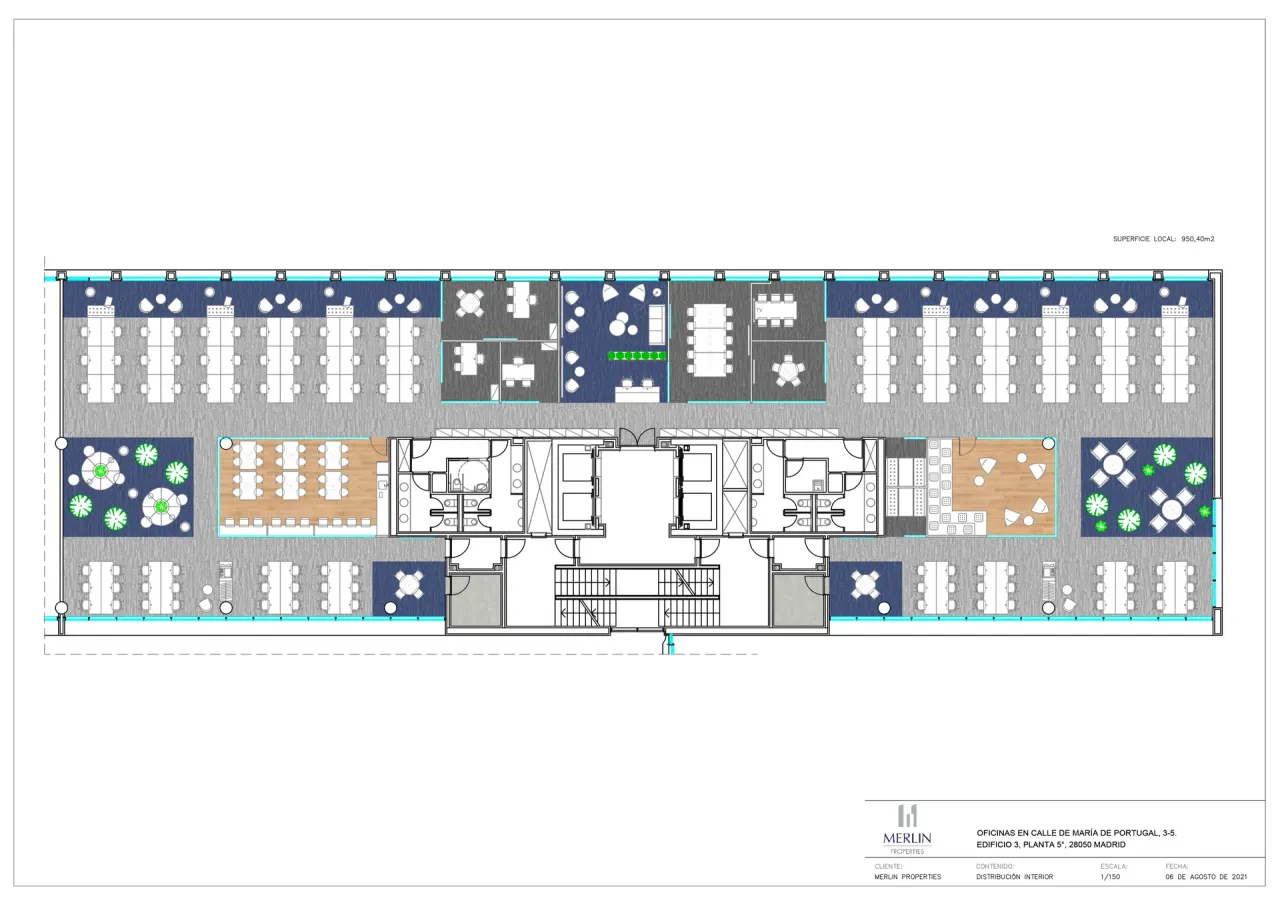 office - Maria de Portugal 3-5 - Uffici - Dils - Planimetria - 2